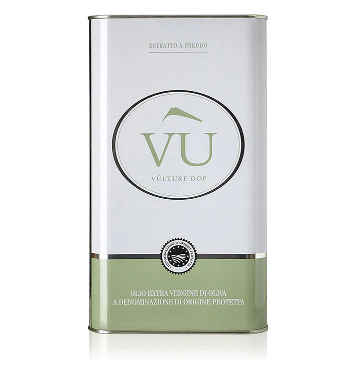 VÙ OLIO EXTRA VERGINE DI OLIVA - 3 Lt. Ogliarola del Vulture