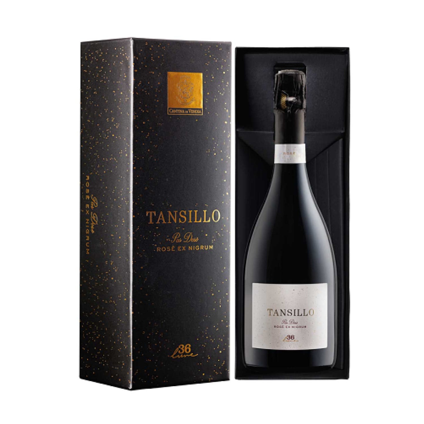 Tansillo Pas dosè- Vino Spumante di qualità Metodo Classico - Rosè