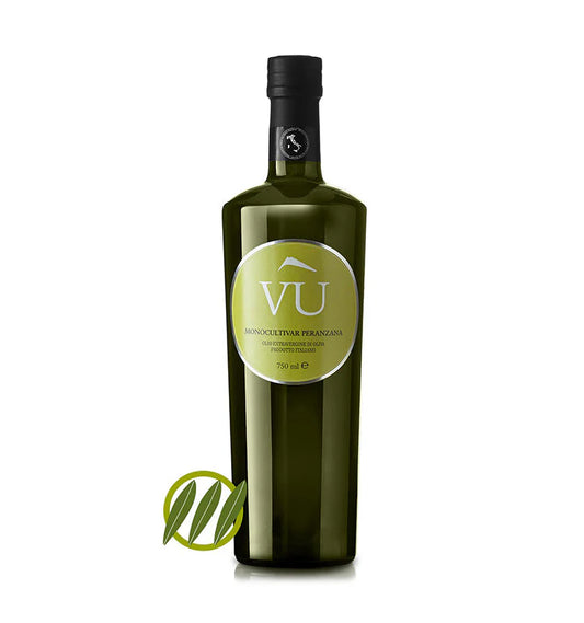 VÙ OLIO EXTRA VERGINE DI OLIVA MONOCULTIVAR PERANZANA - 750 ml